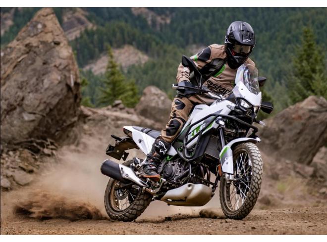 La nouvelle KLE500: Life’s a Rally, Ride it