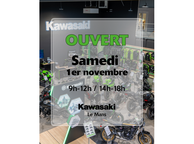 Kawasaki Le Mans reste ouvert !