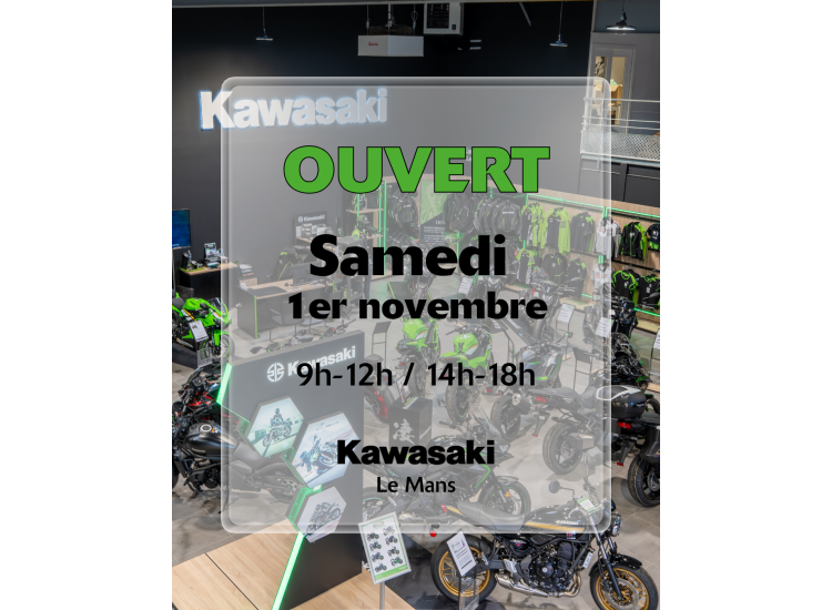 Kawasaki Le Mans reste ouvert ! 