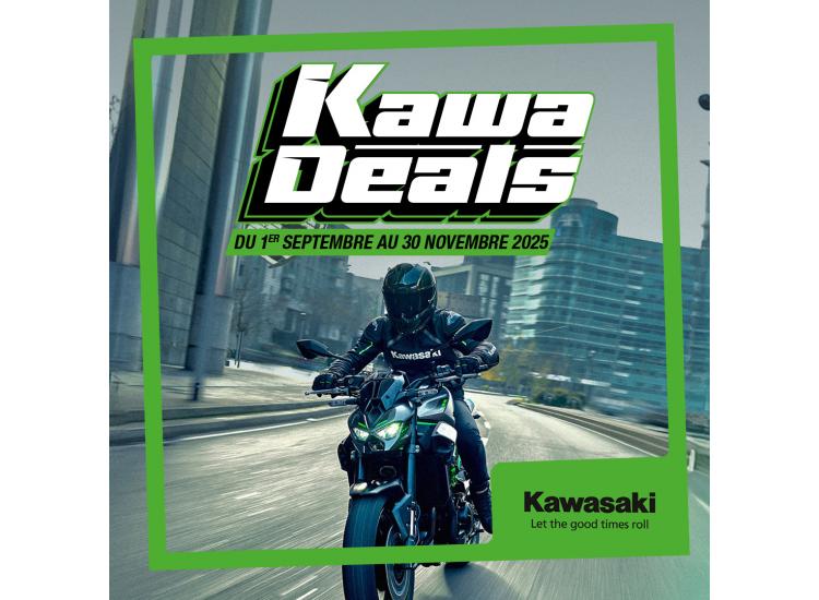 Les Kawa Deals débarquent chez Kawasaki Le Mans ! 