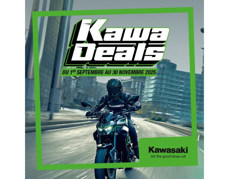 Les Kawa Deals débarquent chez Kawasaki Le Mans ! 